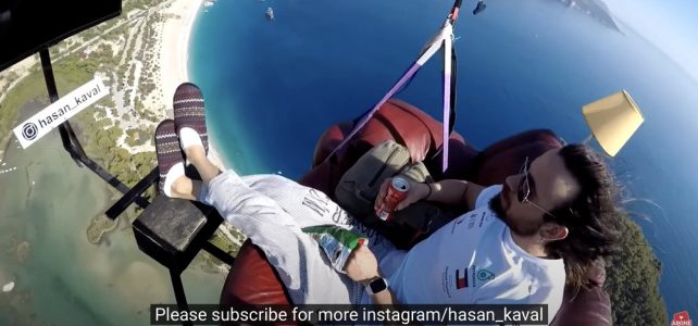 Auf dem Sofa durch die Lüfte